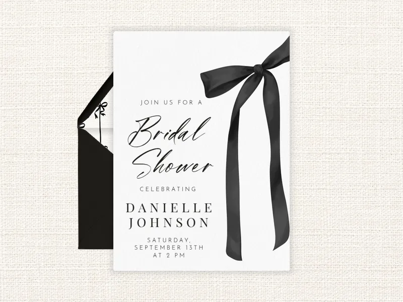 Ribbons, Bows! - bridal_shower - Invitation