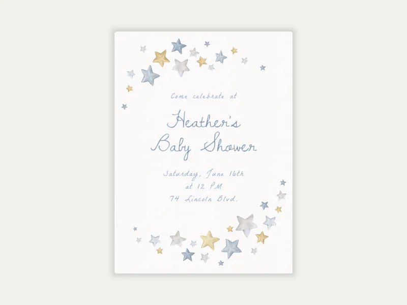 Starlight Dream - parenthood_journey - Invitation