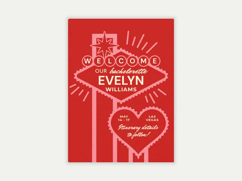 Welcome Sign Invitation free template design