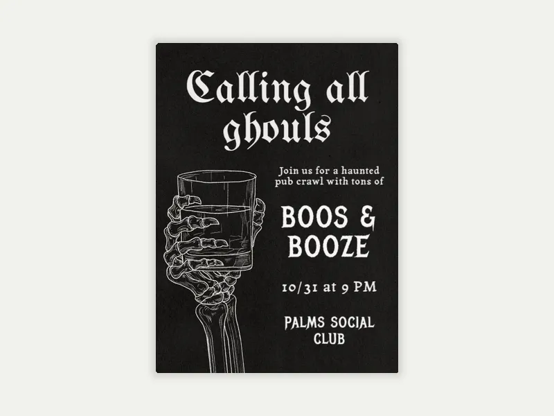 Last Call - holidays - Invitation