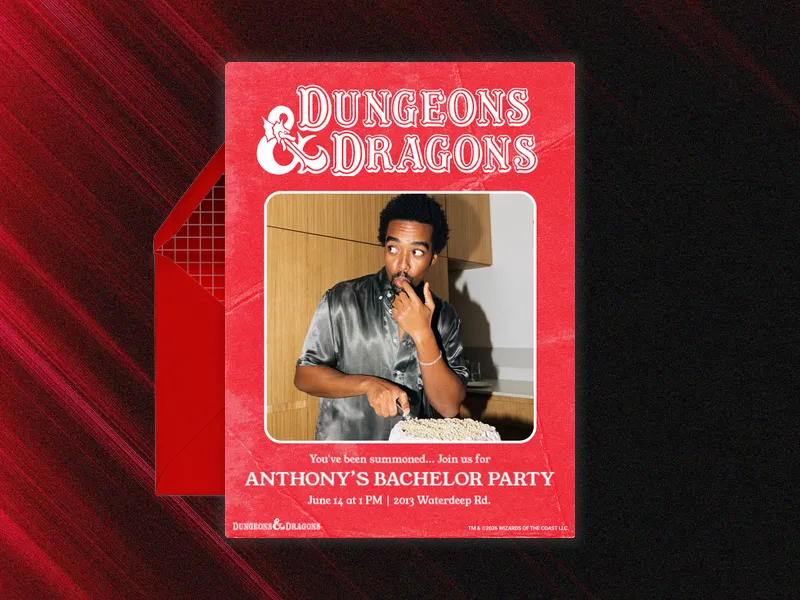 Hasbro's Dungeons & Dragons: Party Tales (Photo) - game_night - Invitation