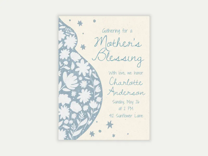 Sacred Bloom - ramadan - Invitation