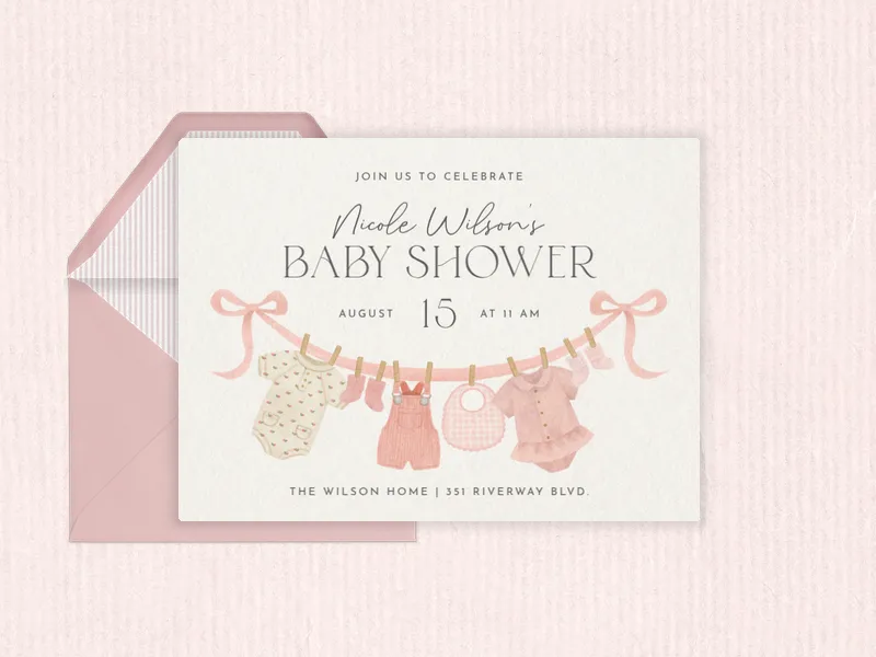 Precious Display - babys_first - Invitation