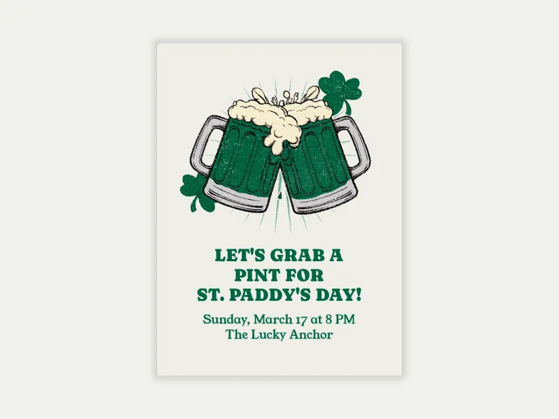 Magically Delicious Invitation free template design