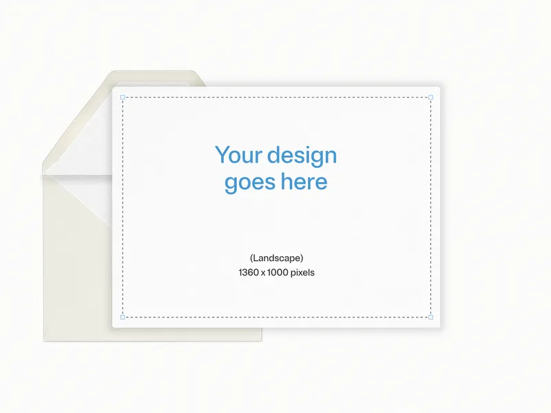 Upload Your Own Design (Landscape) - design_your_own - Invitation