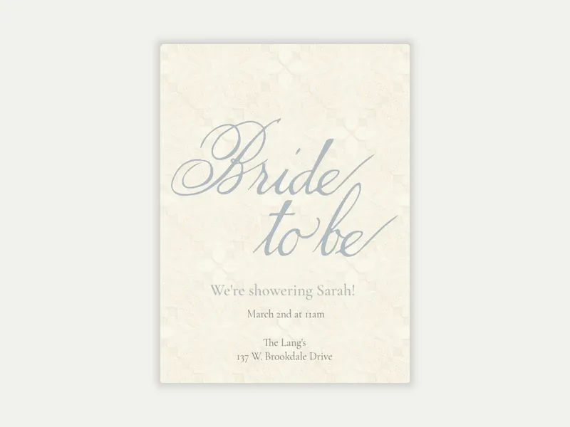 Bride to Be - featured - Invitation