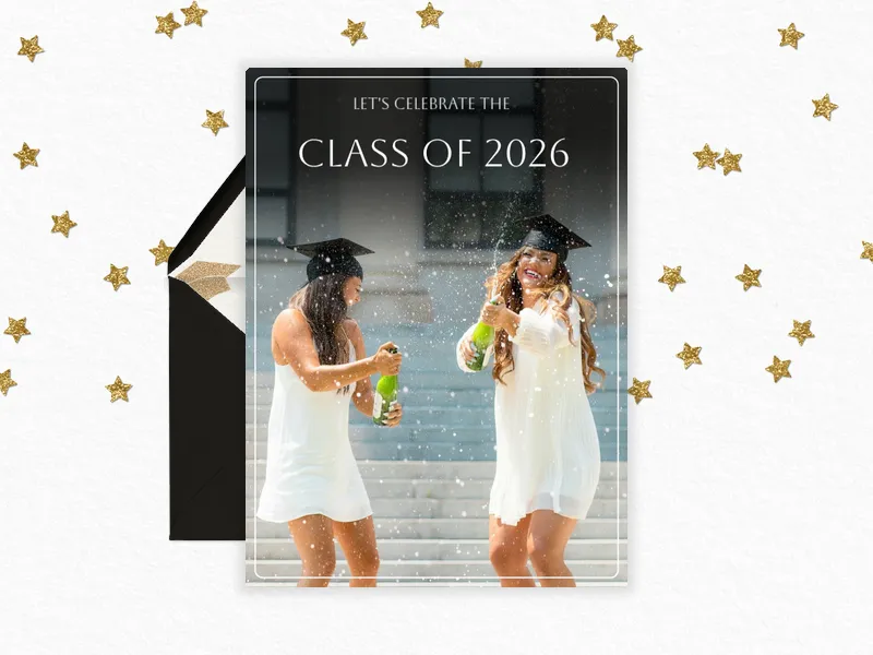 Celebrate Good Times (Photo) - graduation_dyo_uyo - Invitation