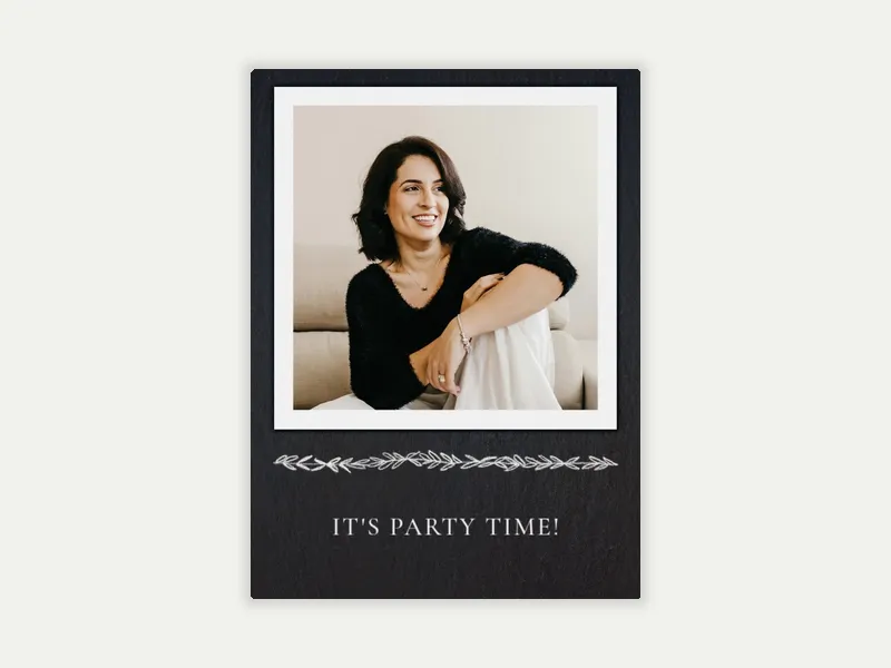 Styled Slate (Photo) - adult_bday_dyo_uyo - Invitation