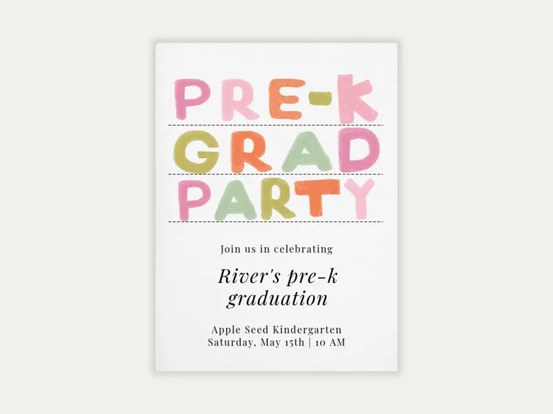 Little Grad - featured - Invitation