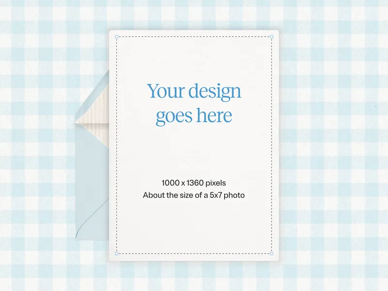 Upload Your Own Design (Picnic) Invitation premium template design