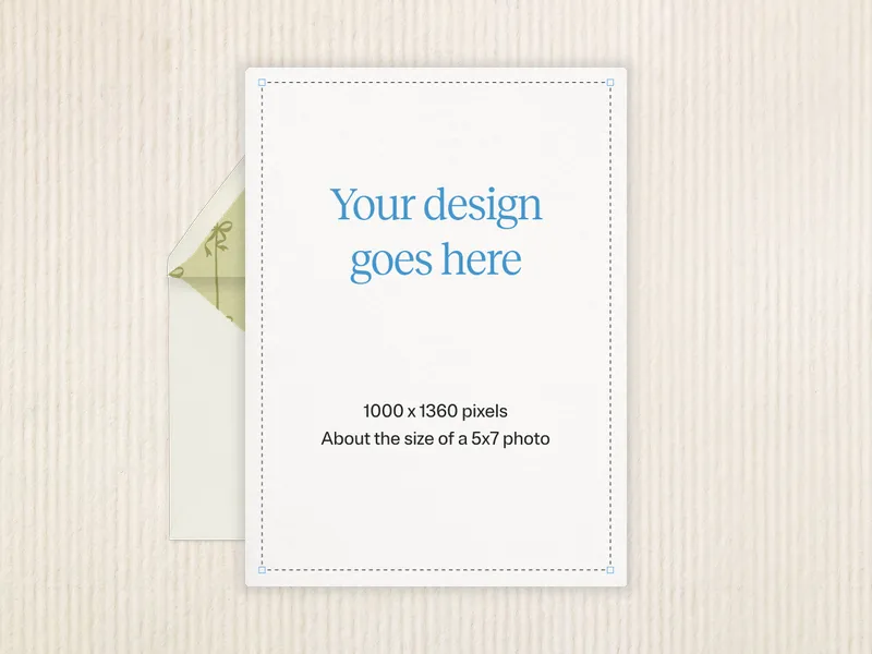 Upload Your Own Design (Bows) Invitation premium template design