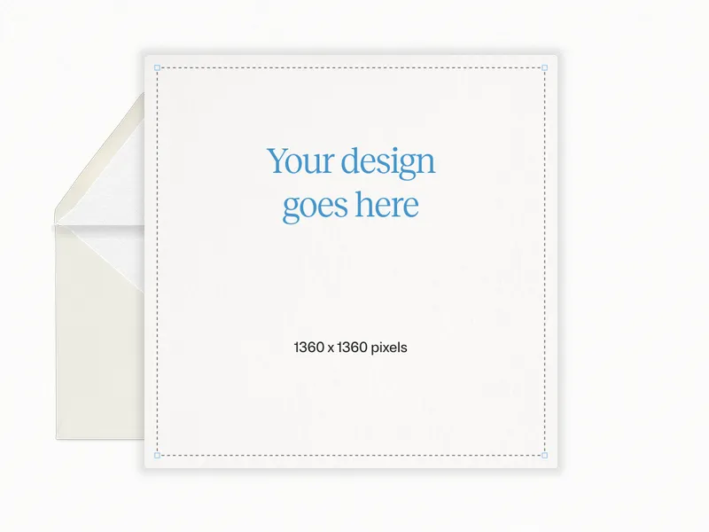 Upload Your Own Design (Square) - design_your_own - Invitation