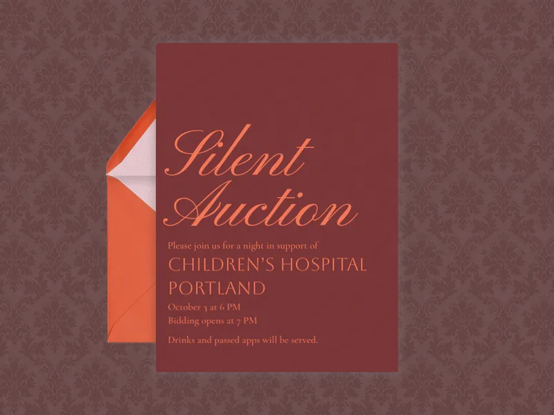Jazzy Night - charity_fundraisers - Invitation