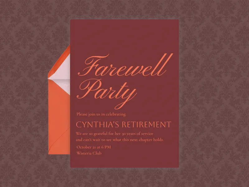 Jazzy Night Invitation premium template design