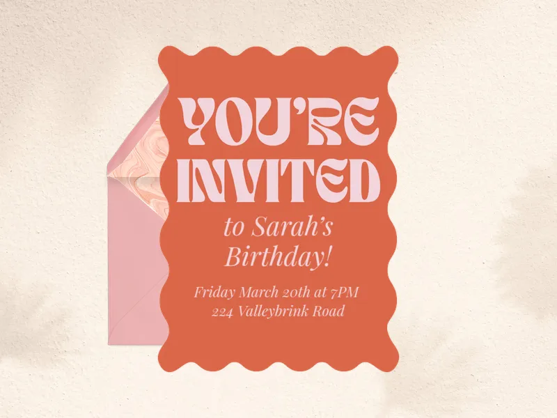 Jovial Junctions Invitation premium template design