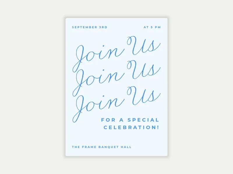 Script Cascade - mothers_day - Invitation