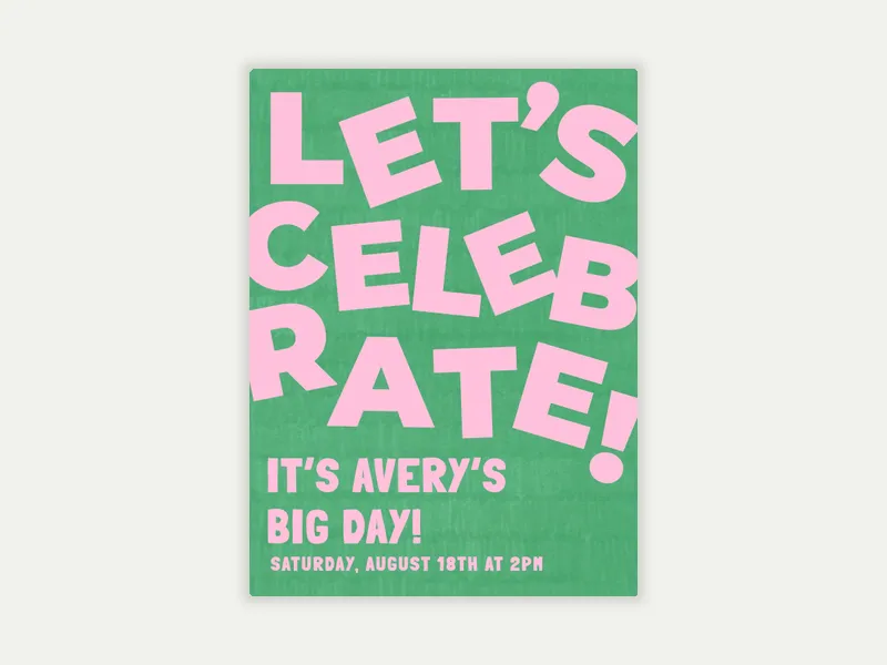Block Type - 10th_birthday - Invitation