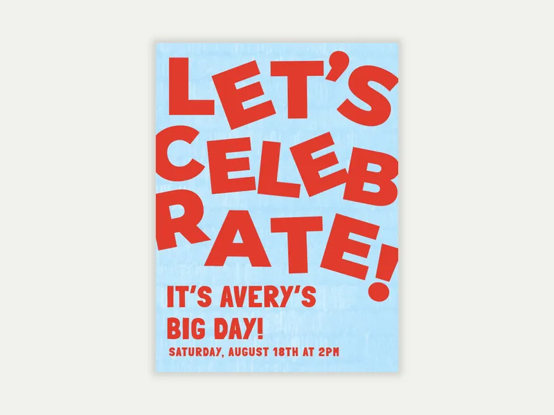Block Type - 10th_birthday - Invitation