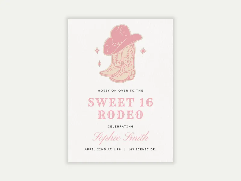 Howdy Partner - featured - Invitation