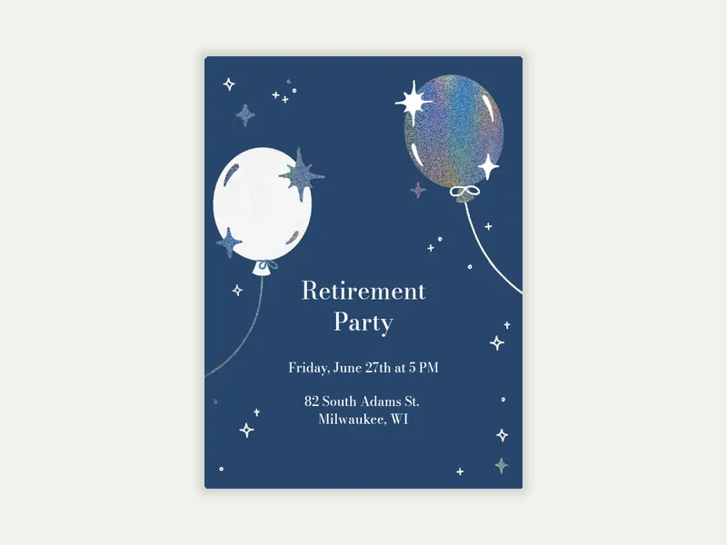 Sparkle Balloons - featured - Invitation