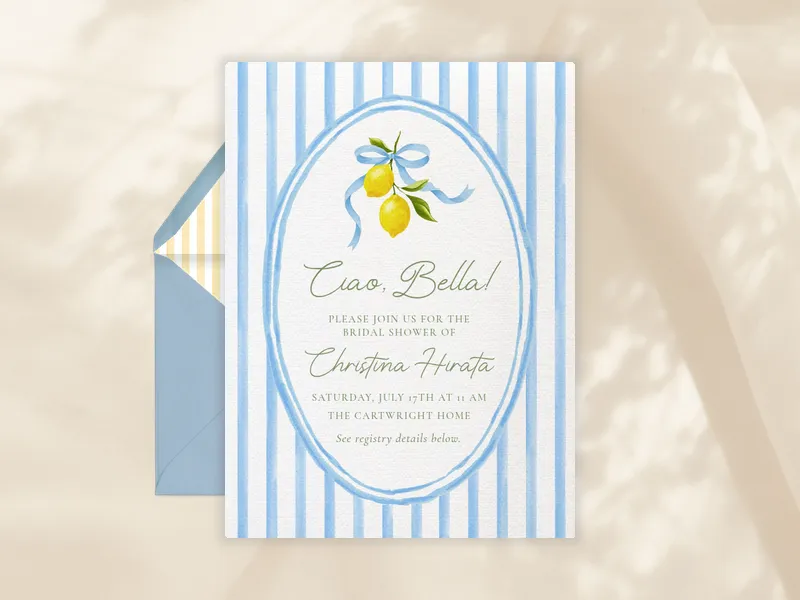 Little Limoncello - featured - Invitation