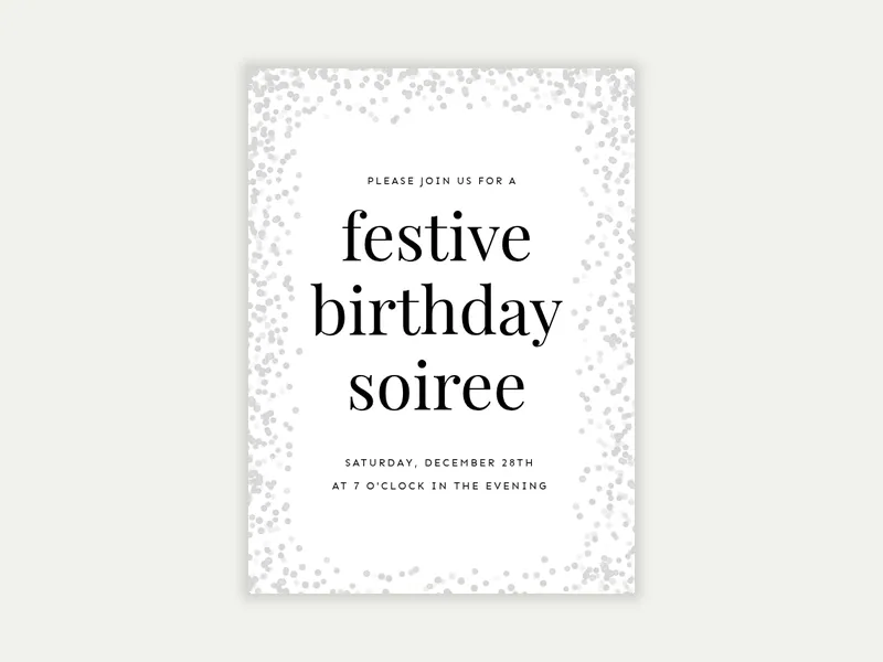 Glitter Glam - featured - Invitation