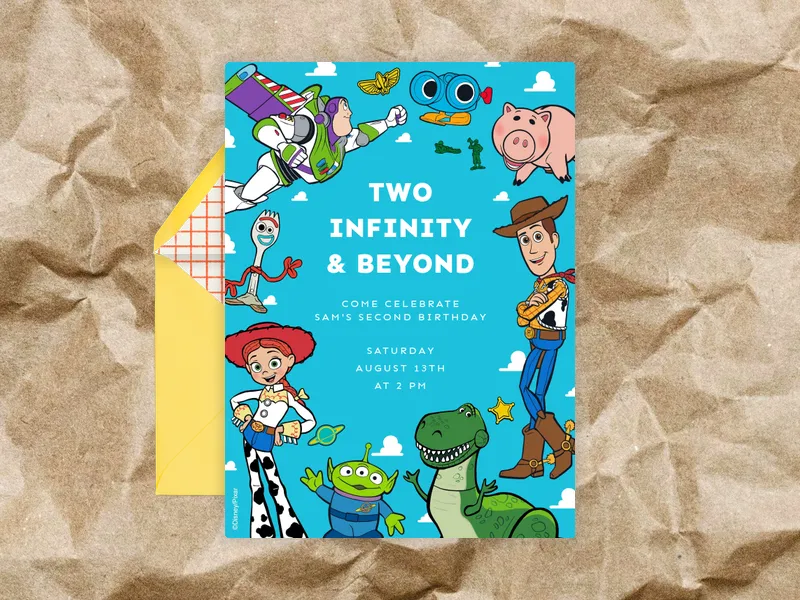 Disney and Pixar’s Toy Story: All My Friends - baby_shower - Invitation