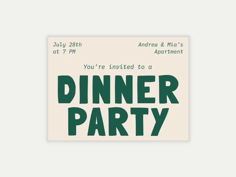 Loud & Clear - baby_shower - Invitation