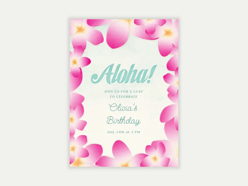 Aloha - featured - Invitation