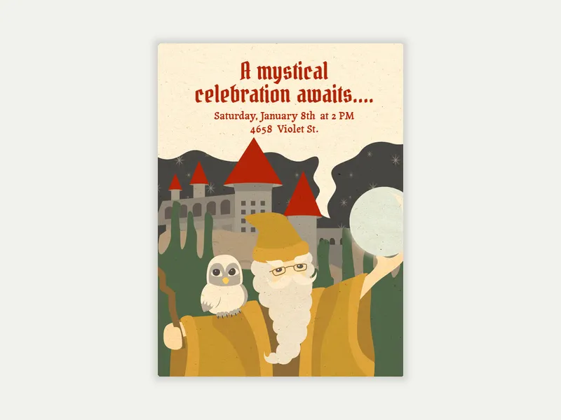 School of Wizards - featured - Invitation