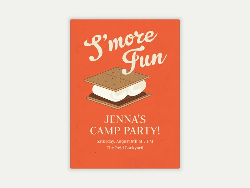S'more Good Times - birthday_forteens - Invitation