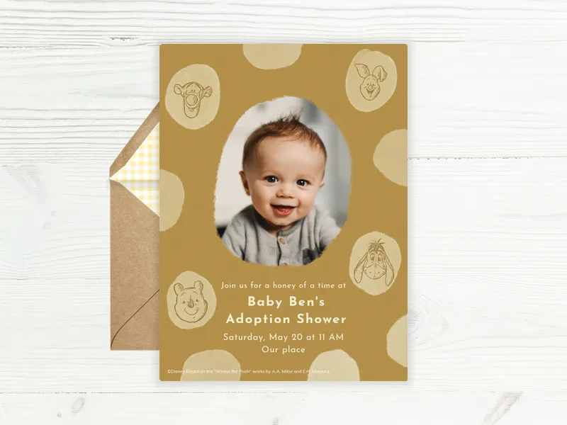 Disney's Winnie the Pooh: So Sweet (Photo) - featured - Invitation