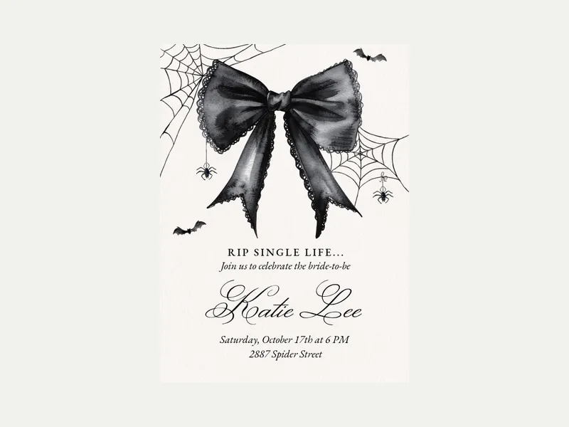 Ghouls Night Invitation free template design