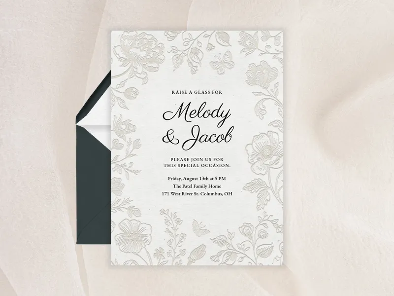 Floating Blooms - post_wedding_brunch - Invitation