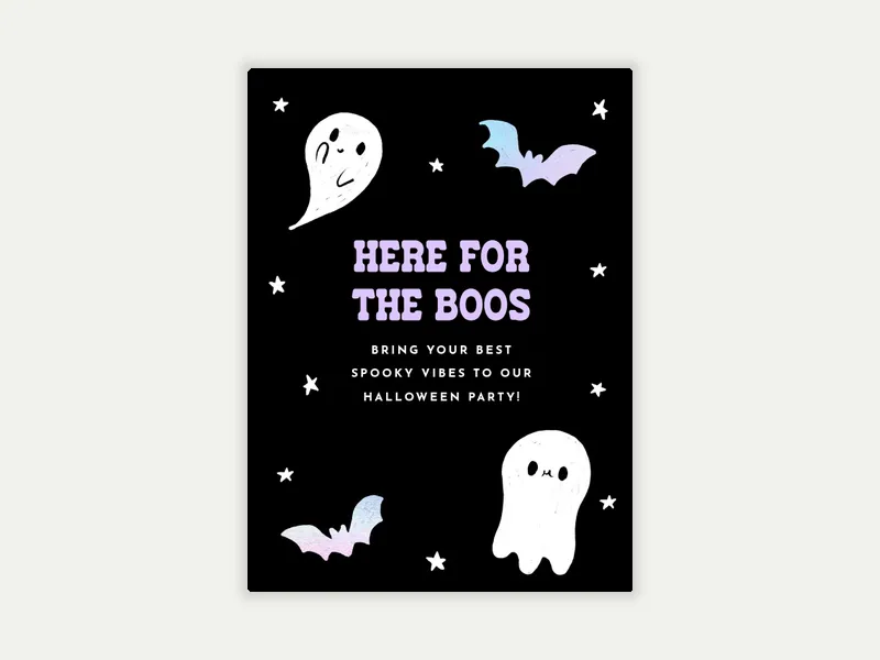 Pastel Spell - halloween - Invitation