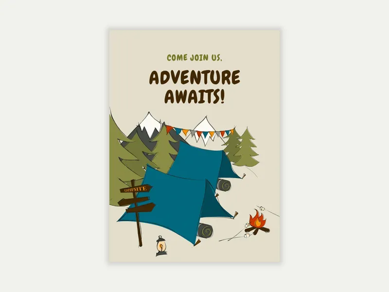 Adventure Awaits - trips_getaways - Invitation