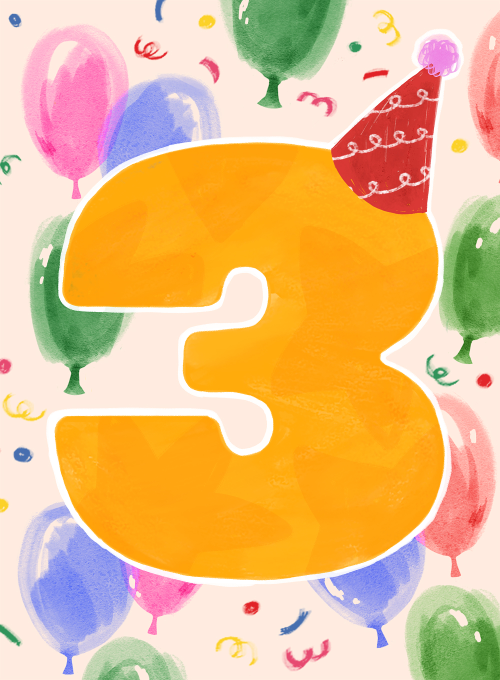 Balloon Wishes - birthday_kids_cards - Card