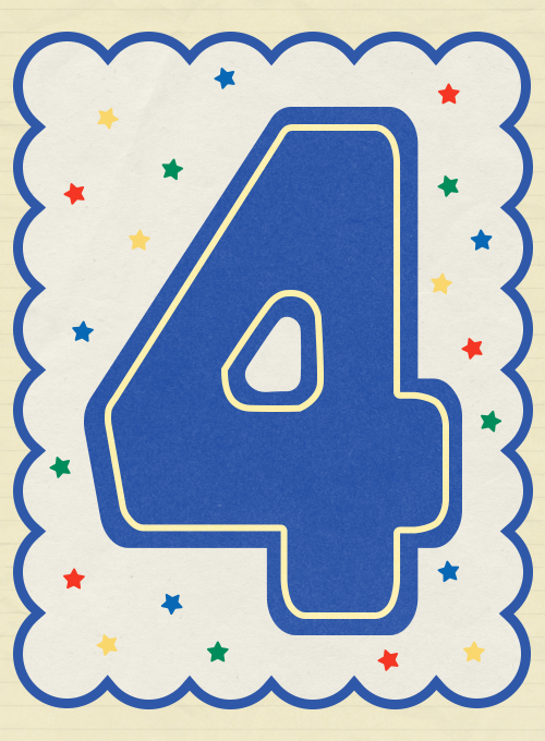 Star Scatter - birthday_kids_cards - Card