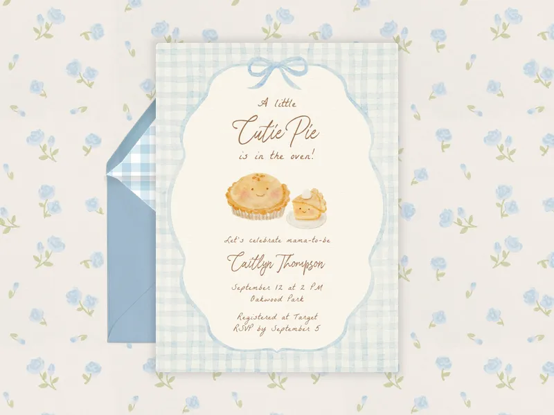 Smiling Pastry - baby_shower - Invitation