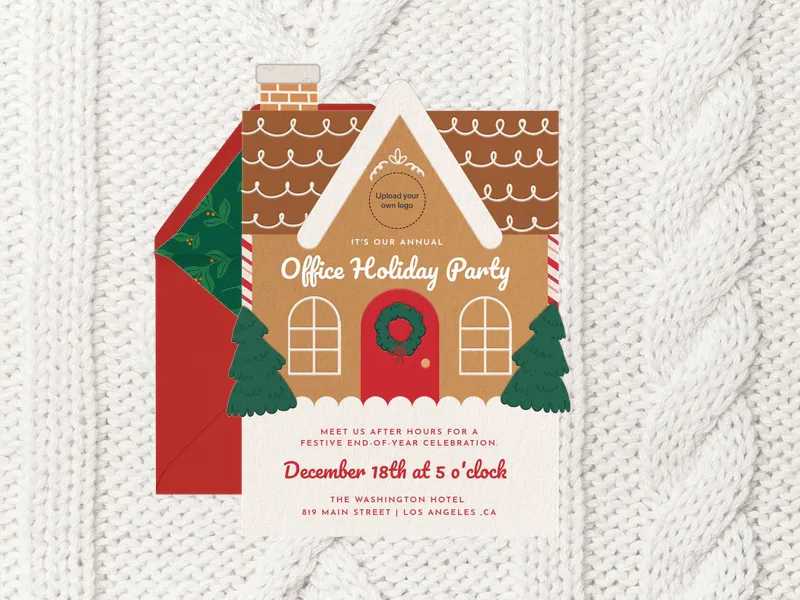 Jolly Gingerbread (Logo) - business_dyo_uyo - Invitation