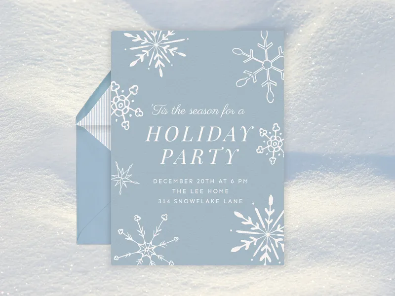 Winter Party - holiday_party - Invitation