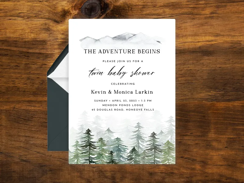 A Great Adventure - featured - Invitation
