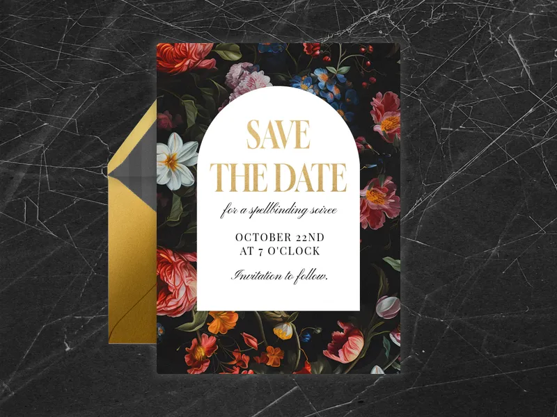 Eternal Blooms - Save the Date - featured - Invitation