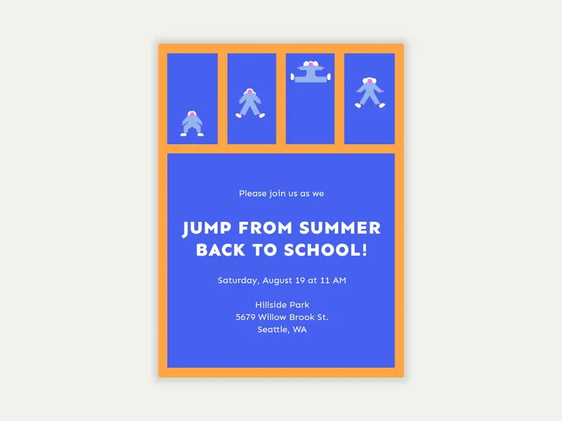Jump Sequence - back_to_school - Invitation