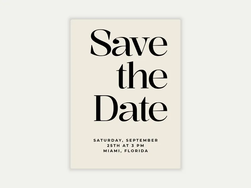 Take Up Space - business_save_the_date - Invitation