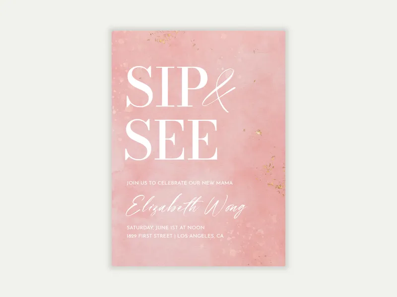 Sip and See - sip_and_see - Invitation