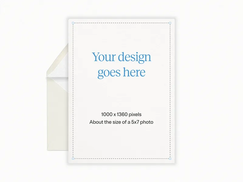 Upload Your Own Design (Portrait) - featured - Invitation