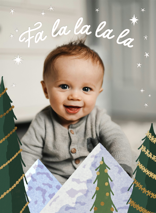 Snowy & Scenic (Photo) - christmas_cards - Card