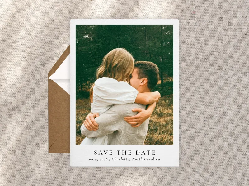 Full Frame (Photo) - Save the Date - all_design_your_own - Invitation