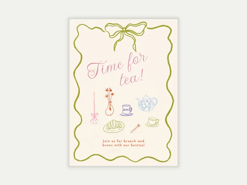 French Brunch - brunch_lunch - Invitation